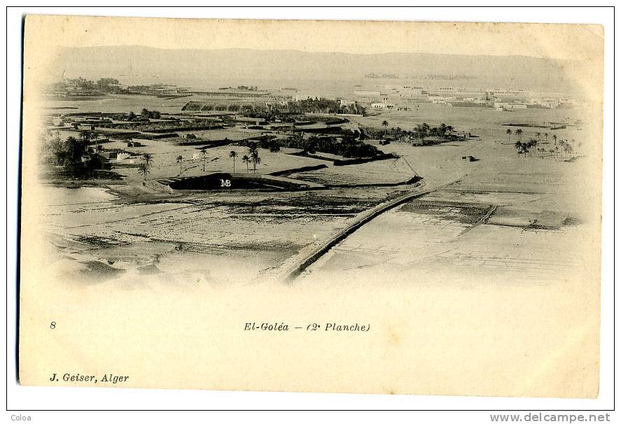 El Goléa Carte précurseur