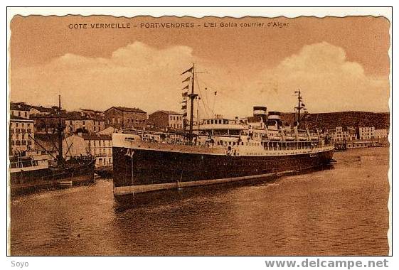 El Golea Courrier d Ager a Port Vendres