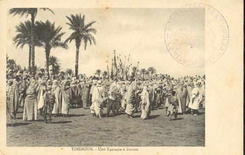 carte postale Afrique du Nord + cachets 