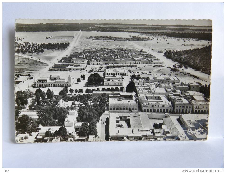 CPSM Algérie - TOUGGOURT (Constantine) vue aérienne