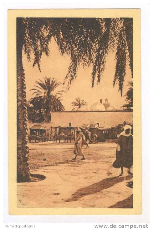Petite Place, Touggourt, Africa, 1900-1910s