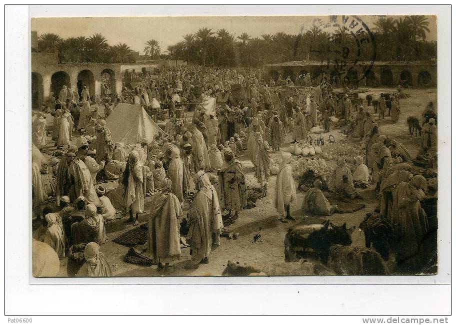 AFRIQUE    ALGERIE    TOUGGOURT    LE MARCHE