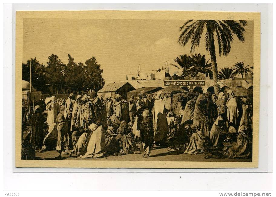 AFRIQUE    ALGERIE    TOUGGOURT    LE MARCHE