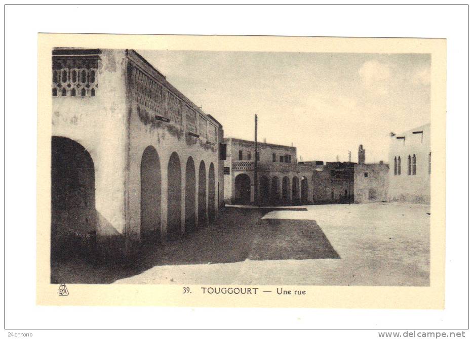 Algerie Touggourt, Une Rue (13-837)