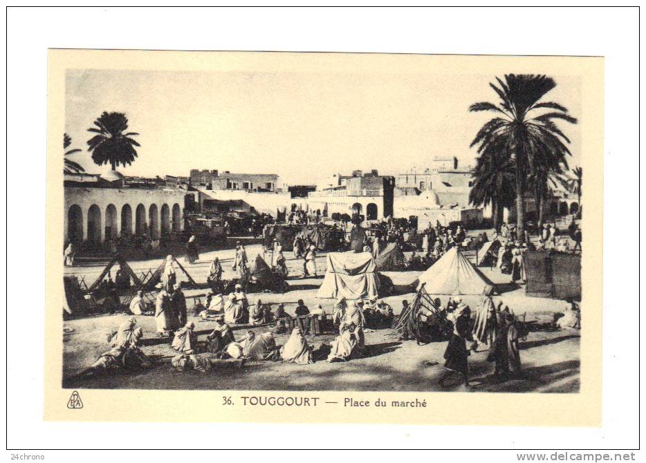 Algerie Touggourt, Place du Marche (13-835)