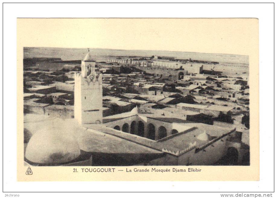 Algerie Touggourt, La Grande Mosquee Djama Elkibir (13-828)