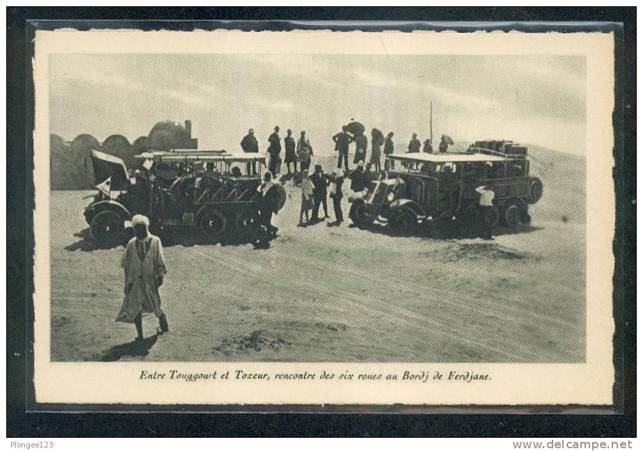 Entre Touggourt et Tozeur, rencontre des Six roues au bordj de Ferdjane