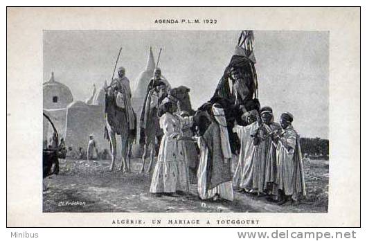 ALGERIE - Un mariage a TOUGGOURT.