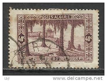 ALGERIE , 40 c , Un marabout à Touggourt , 1936-37 , N° YT 110