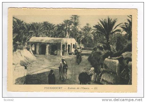 Entree de l'Oasis,Touggourt,Algeria ,Africa,1900-1910s