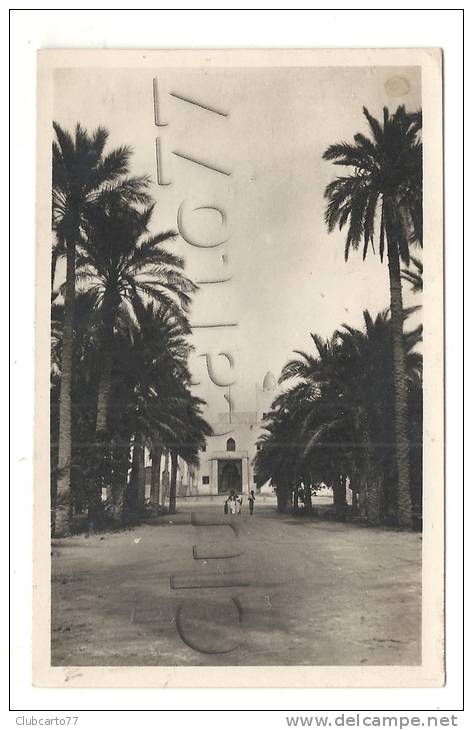 Touggourt (Algérie)  L´Hôtel Transatlantique en 1919 (animé).