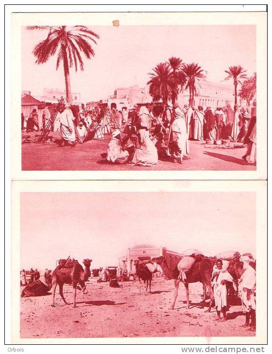 algerie  (touggourt) 2 cpa