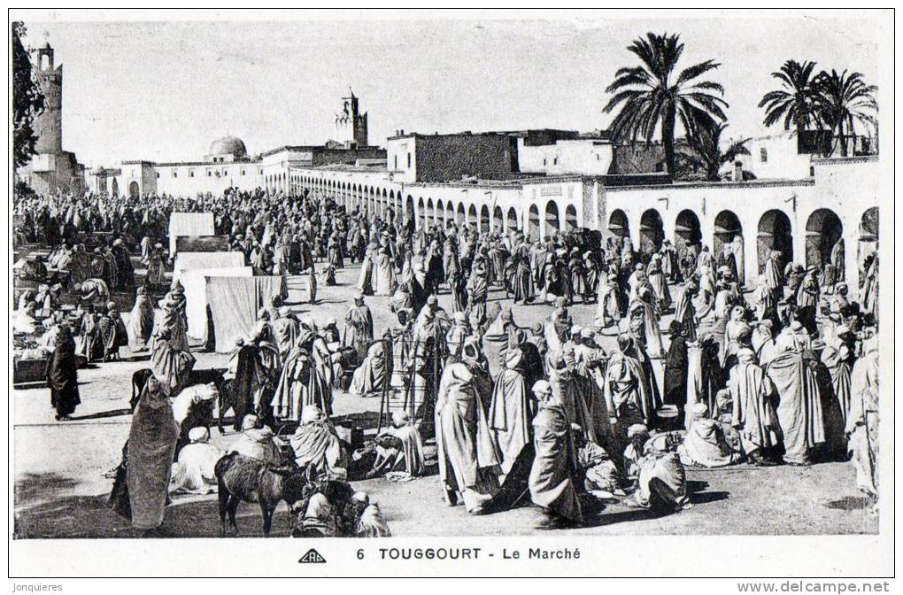 TOUGGOURT  Le Marché.