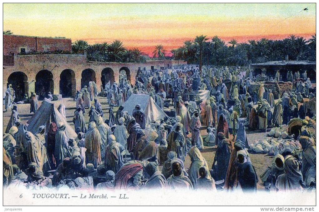 TOUGGOURT  Le Marché.