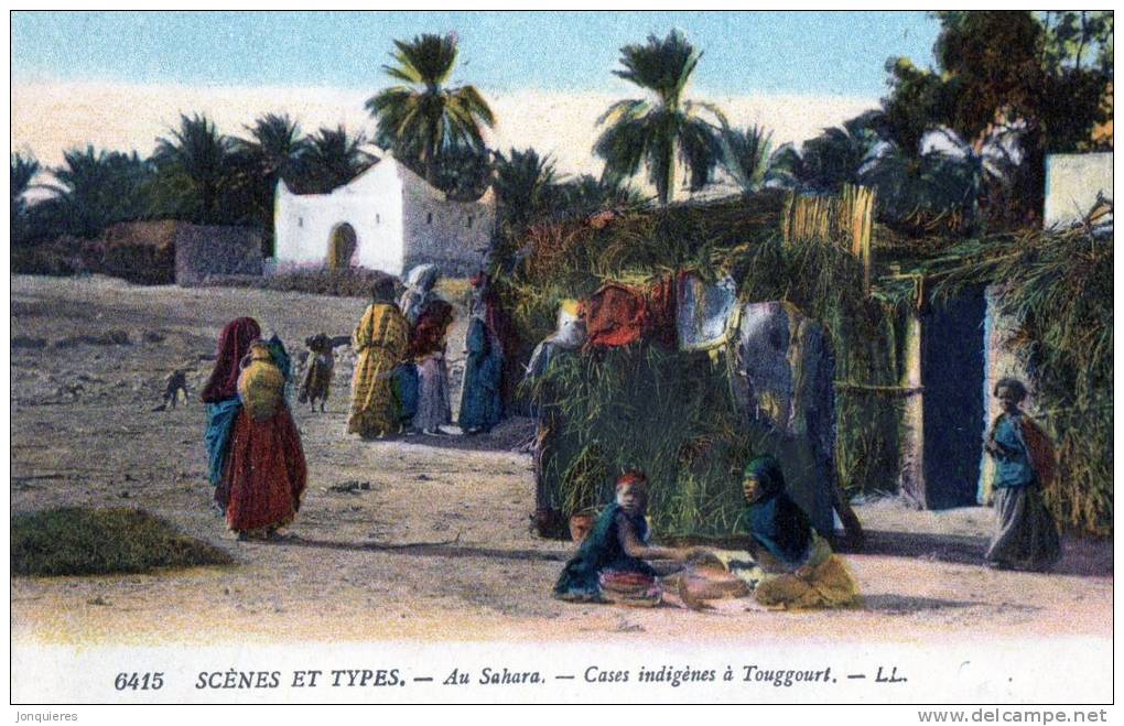 TOUGGOURT  Cases Indigènes.