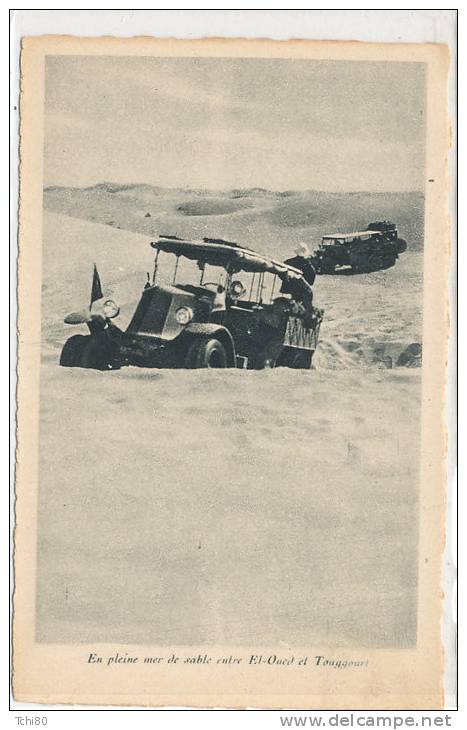 EL OUED ET TOUGGOURT_En pleine mer de Sable  (automobile , expédition )