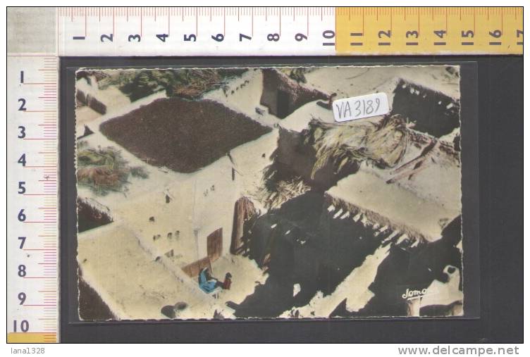 VA3189 ALGERI SAHARA TEMACINE TOUGGOURT HABITATIONS INDIGENES EDIFICI COSTRUZIONI