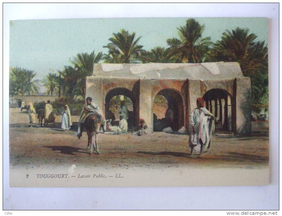 ALGERIE - AL1 -  TOUGGOURT - LAVOIR PUBLIC