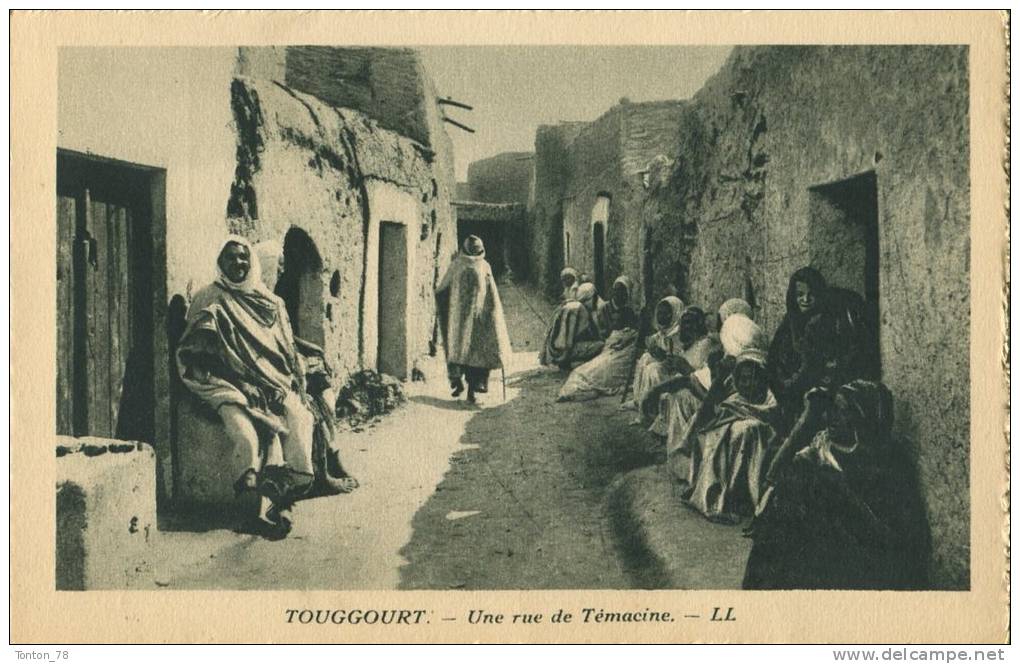 TOUGGOURT  -  UNE RUE DE TÉMACINE