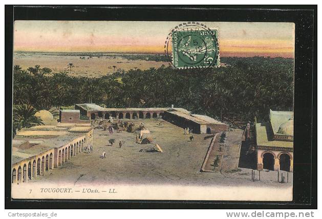 CPA Touggourt, L'Oasis