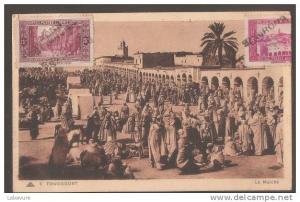 ALGERIE---TOUGGOURT ---le marché