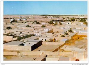 Touggourt - vue générale,zone industrielle