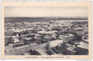 Algérie Touggourt Touggourth - Vue générale de Témacine