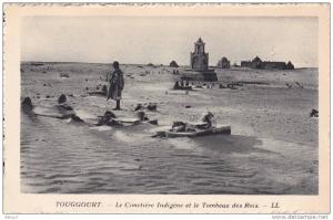 Algérie Touggourth Touggourt - Le cimetière indigène et le tombeau des rois