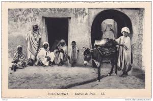 Algérie Touggourth Touggourt - Entrée de rue