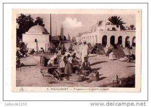 ALGERIE TOUGGOURT   Forgerons et La Grande Mosquée  - Les Petits Métiers