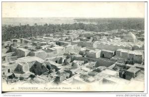 ALGERIE TOUGGOURT  Vue générale de Temacin
