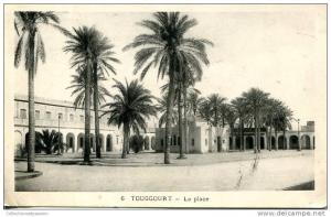 ALGERIE TOUGGOURT La place