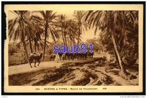 Scènes et Types -  Route de Touggourt -  Réf  24234