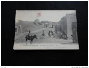 Touggourt .   Une entrée de la Zaouïa.