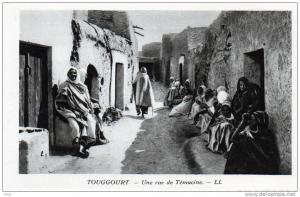 Touggourt ( Une rue de Témacine ) carte neuve