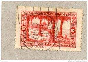 ALGERIE  Site et paysage  un marabout à Touggourt - Palmeraie -