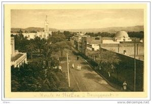 BISKRA  Route de Biskra à Touggourt.