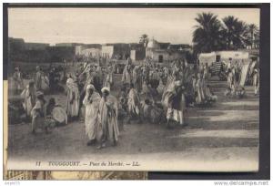 55678 - ALGERIE - TOUGGOURT - place du marché SUP