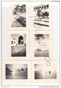 lot 29 photographies ( photo ) ALGERIE biskra & touggourt 1937 ( train blanc et voie ferrée , saphis , jardin allah etc.
