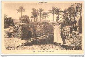 algérie   TOUGGOURT  la  prière  du  soir