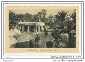 TOUGGOURT, Algeria, Entree de l'Oasis, 20-30s