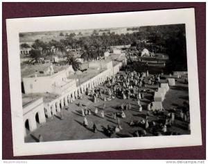 Belle photo ALGERIE 1932 - TOUGGOURT - ANIMÉE