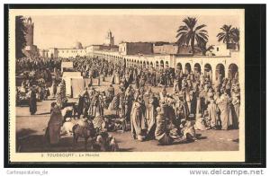 CPA Touggourt, Le Marche