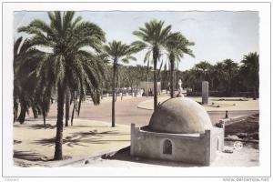 TOUGGOURT N°2 La Place Citroën en 1962