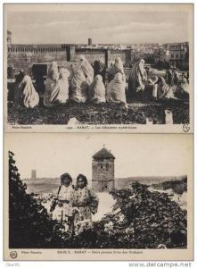 touggourt lot de 2 cpa