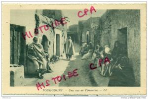ALGERIE- TOUGGOURT -  UNE RUE DE TEMACINE
