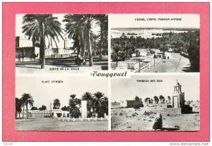 CPSM  ALGERIE  -  TOUGGOURT  -  632  Multivues  ( en 1957 )