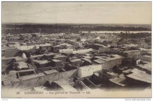 TOUGGOURT -  VUE GENERALE DE TEMACINE -  LL.