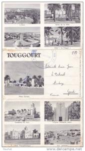 Touggourt.- (Algerie)  Carte  Lettre    Tampon  A.F.N.  Secteur Postal  88.725  - Le Vaguemestre)