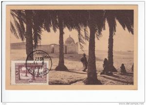 Carte-Maximum ALGERIE  N° Yvert 110 (Touggourt - Tombeaux des Rois) obl 1953